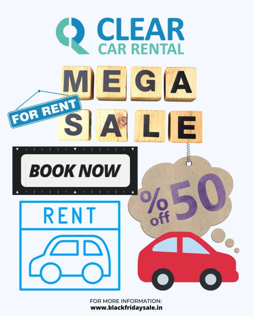 clear car rental black friday sale
