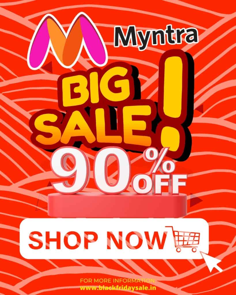 myntra black friday sale