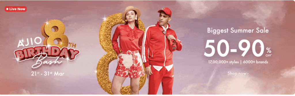 ajio coupon code today